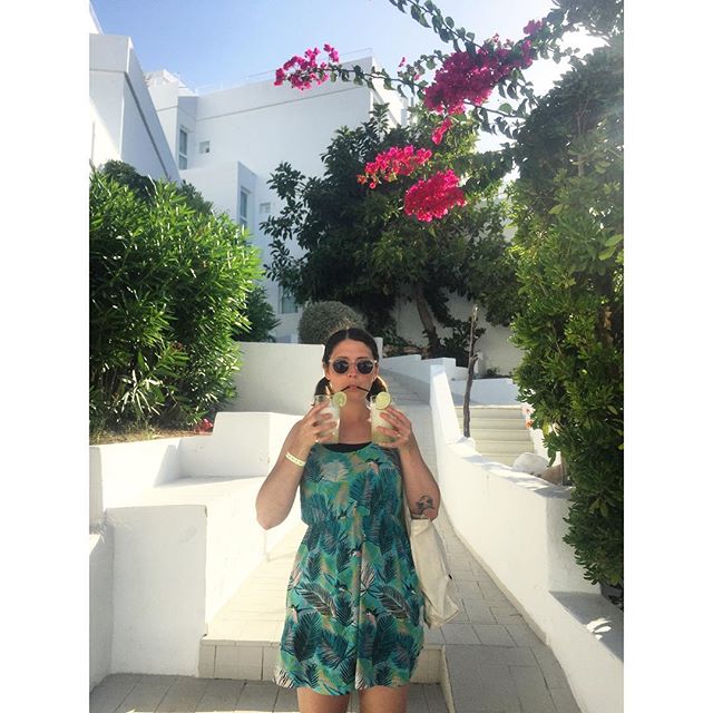 Brits abroad! Couple of cock..tails 🍸🍹 #ibiza #allinclusive #basic